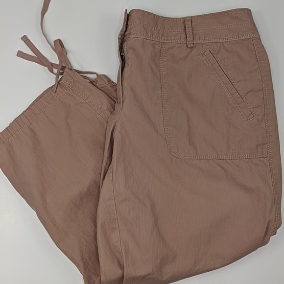 LOFT Women's Ankle Pants in Light Brown - Picture 1 of 6